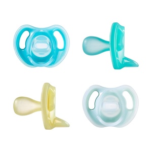 image:imageTommee Tippee Silicone Comfort Gift Set UltraLight Pacifier 06m Carry Case Hold 2 Pacifiers Teething Ring 3m618 Month Pack of 4